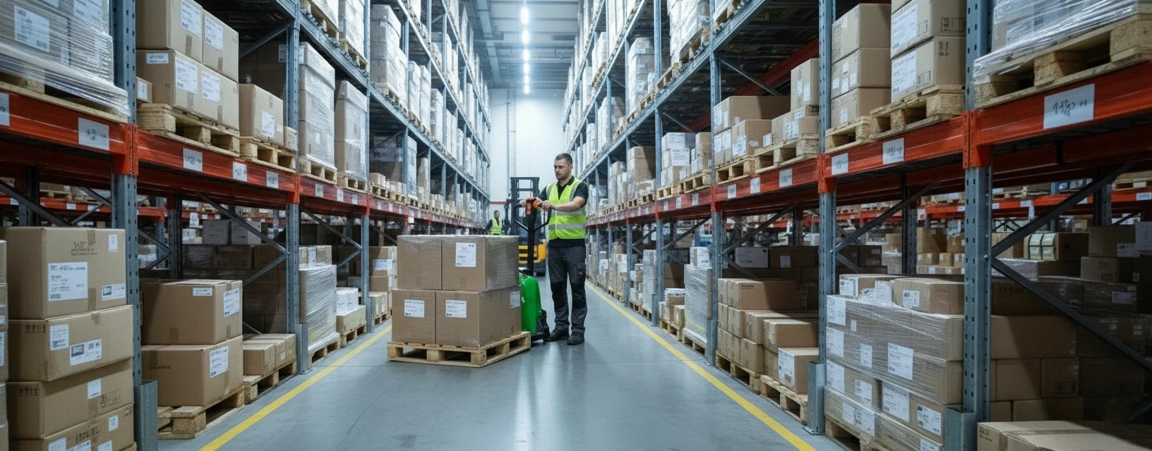 складские тележки Hangcha в работе