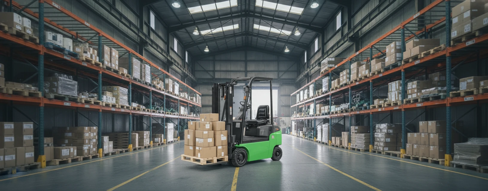 электрические погрузчики Hangcha в работе