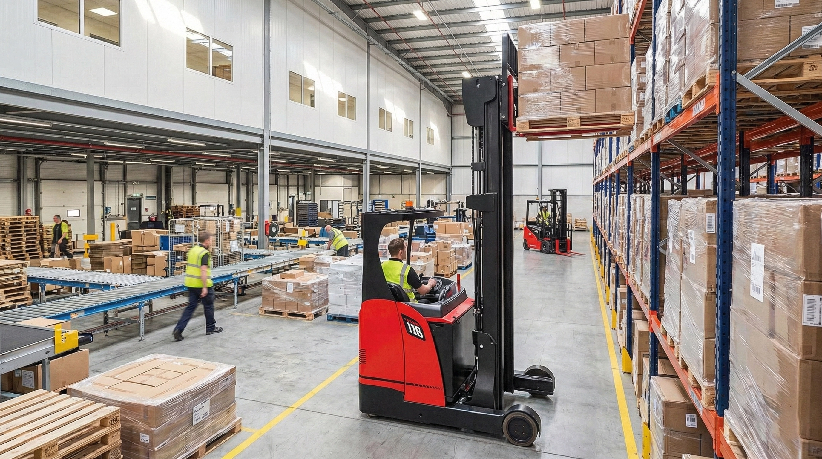 комплектовщик заказов Hangcha на складе