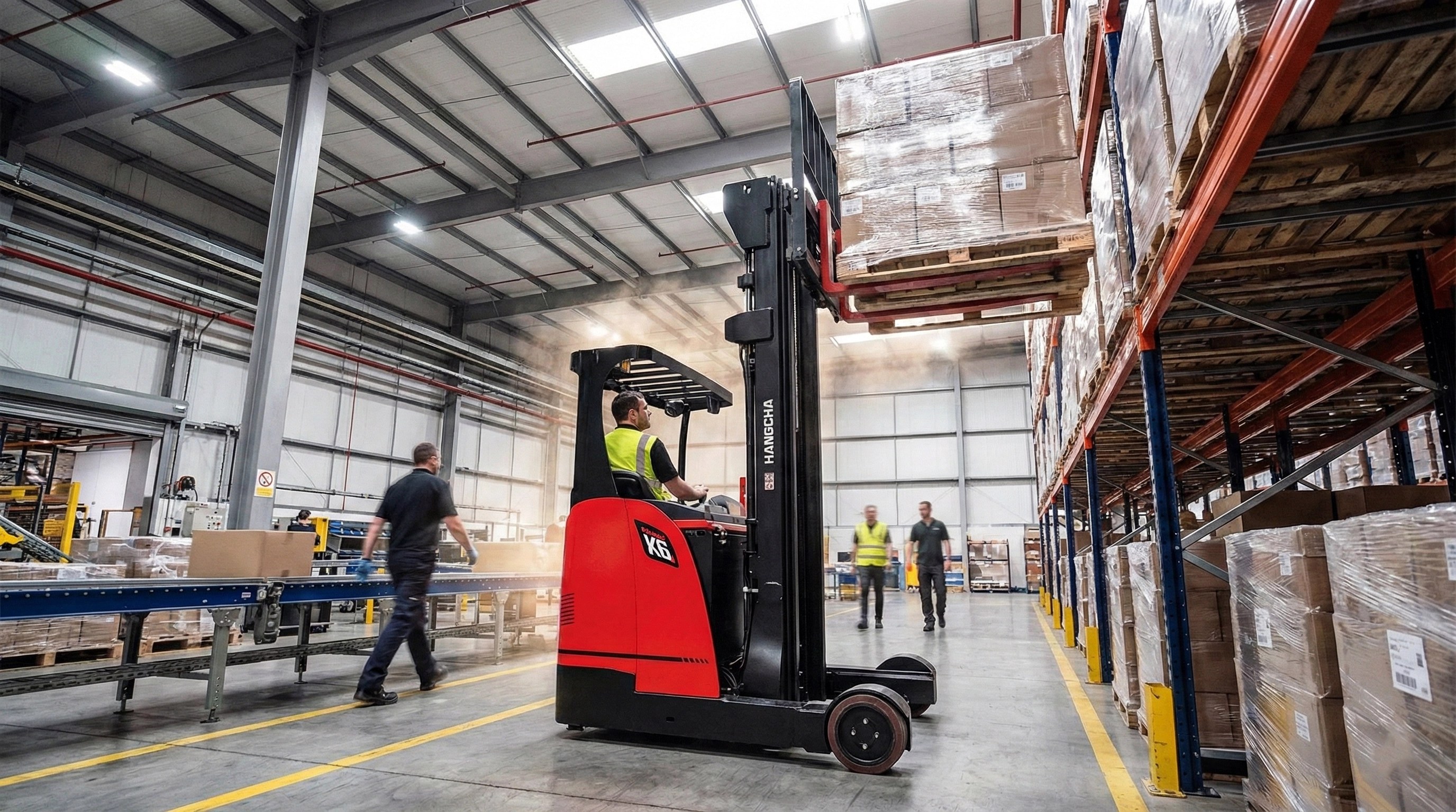 ричтрак Hangcha CQD14-AC4 в работе